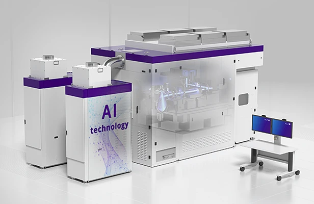 People interacting with AI